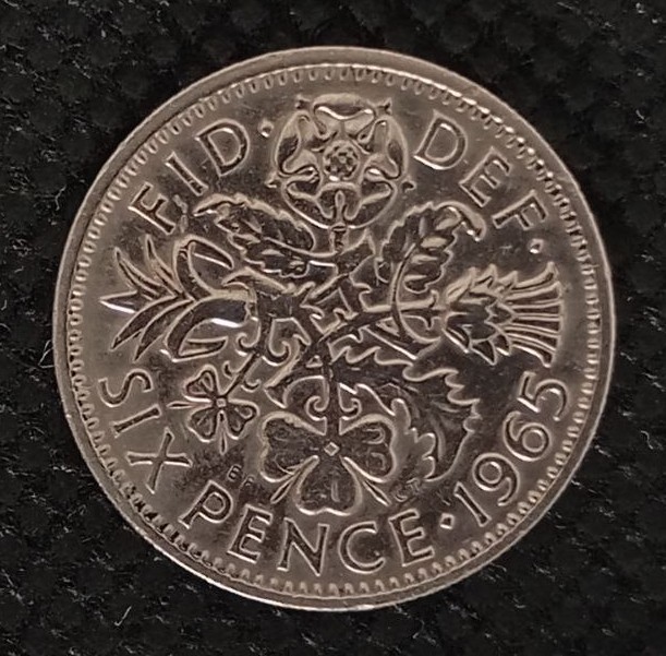 Additional view 1 of Great Britain 6 Pence 1965 coin