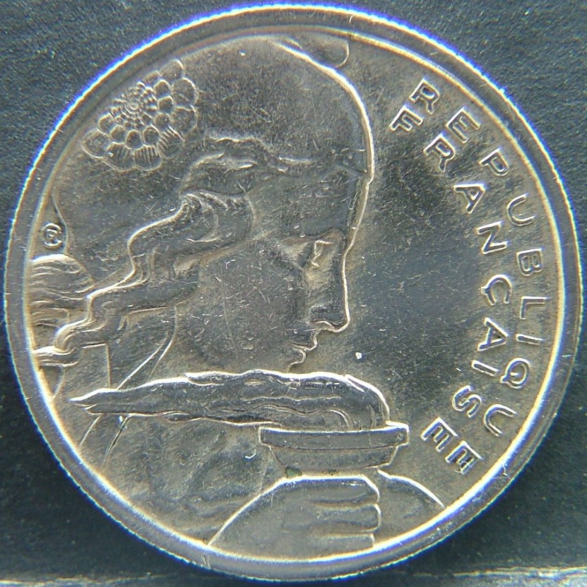 Front side of 🇫🇷 FRANCE 100 Francs 1956 coin