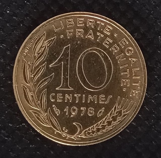 Additional view 1 of France 10 Centimes 1978 coin