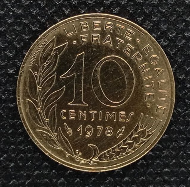 Additional view 2 of France 10 Centimes 1978 coin