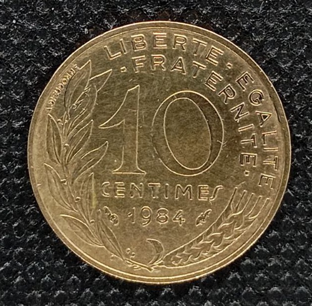 Additional view 2 of France 10 Centimes 1984 coin