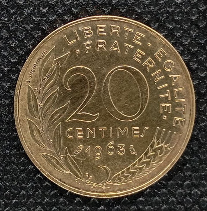 Additional view 2 of France 10 Centimes 1963 coin