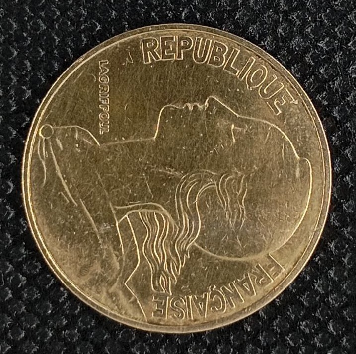Back side of France 20 Centimes 1981 coin