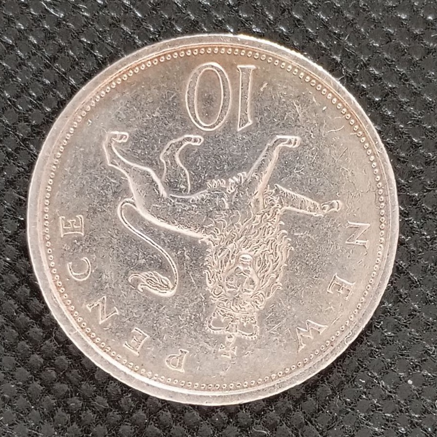 Additional view 1 of Great Britain 10 Pence 1975 coin
