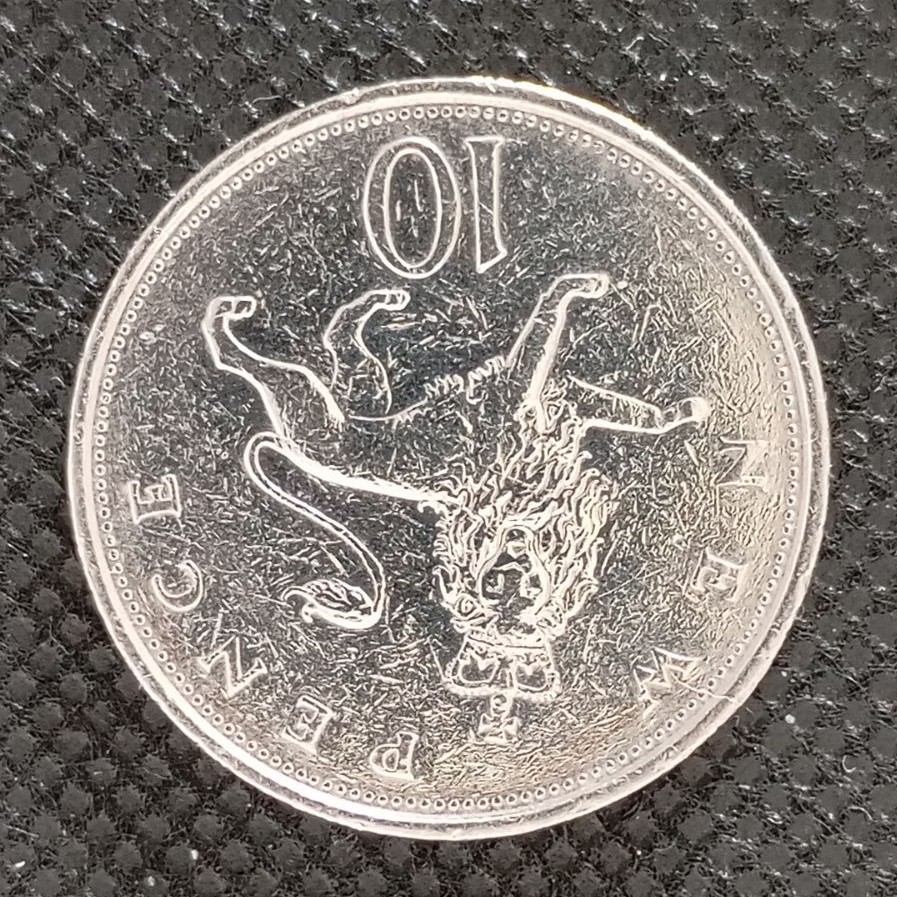 Additional view 1 of Great Britain 10 Pence 1977 coin