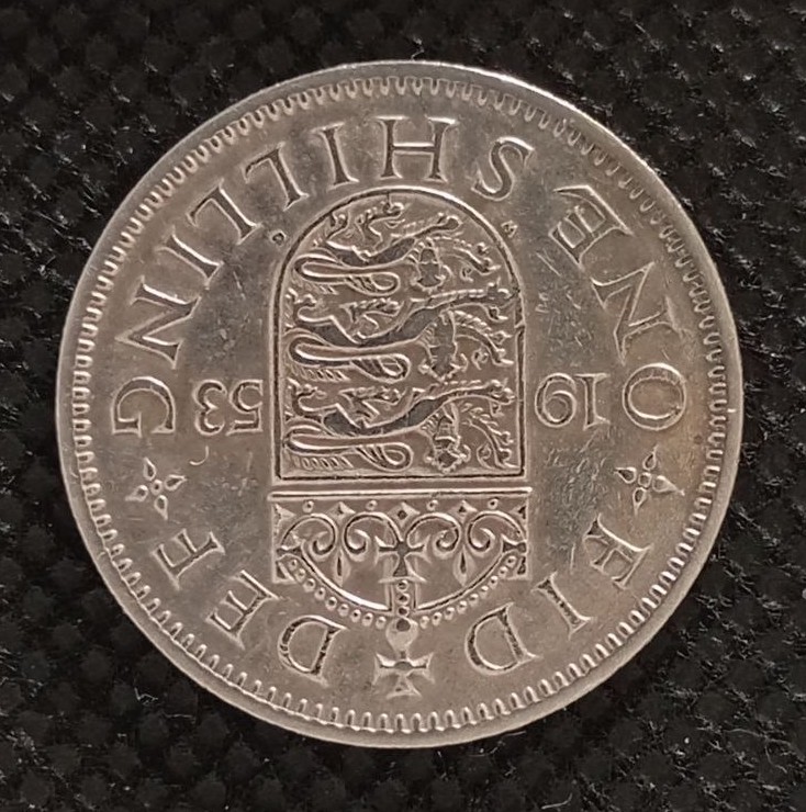 Additional view 1 of Great Britain 1 Shilling 1953 coin