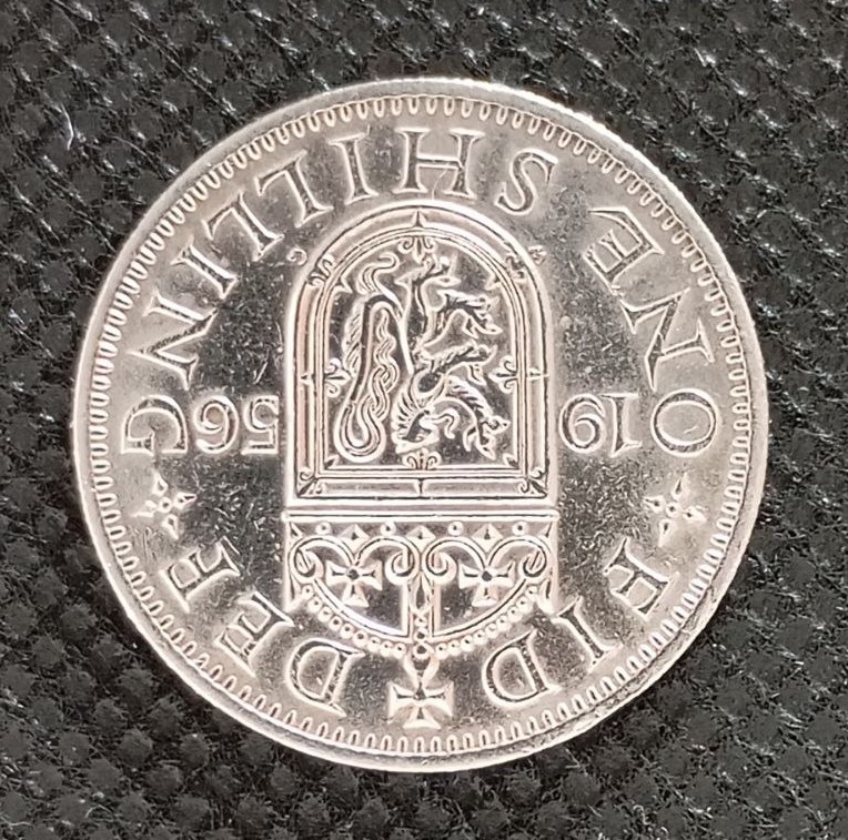 Additional view 1 of Great Britain 1 Shilling 1956 coin