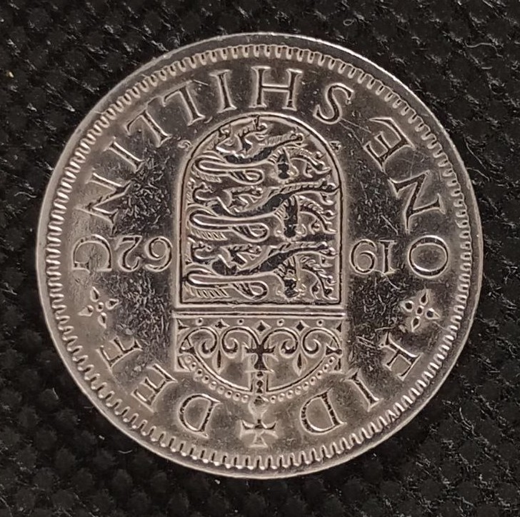 Additional view 1 of Great Britain 1 Shilling 1962 coin