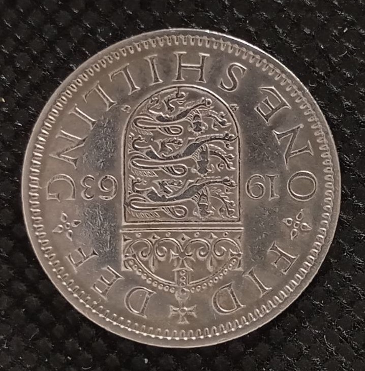 Additional view 1 of Great Britain 1 Shilling 1963 coin