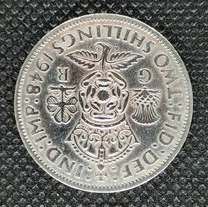 Additional view 2 of Great Britain 2 Shillings 1948 coin