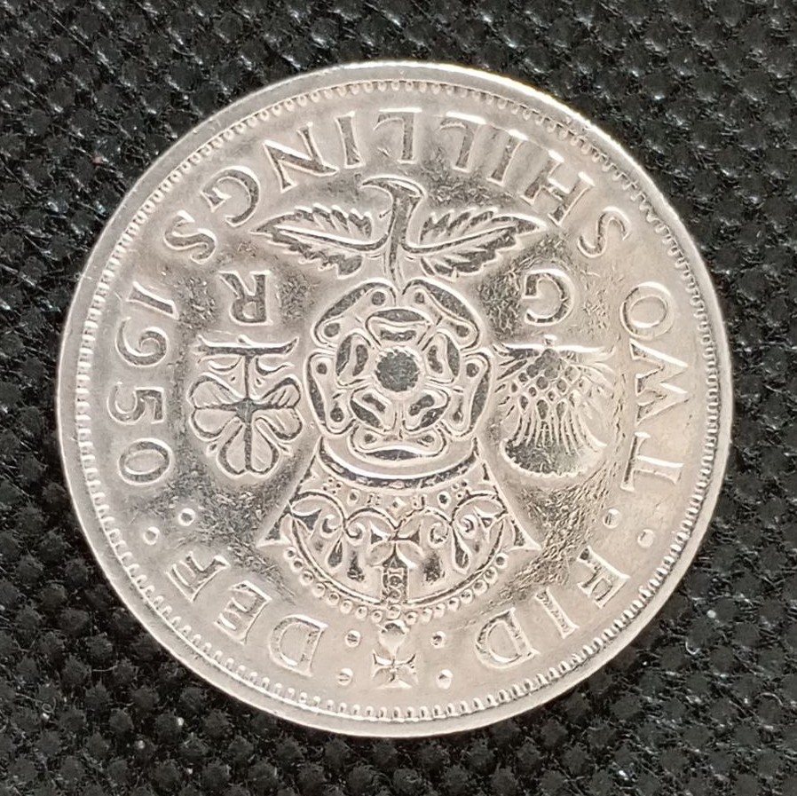 Additional view 1 of Great Britain 2 Shillings 1950 coin