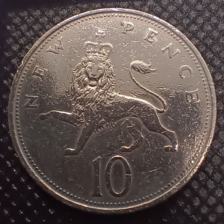 Additional view 1 of Great Britain 10 Pence 1969 coin
