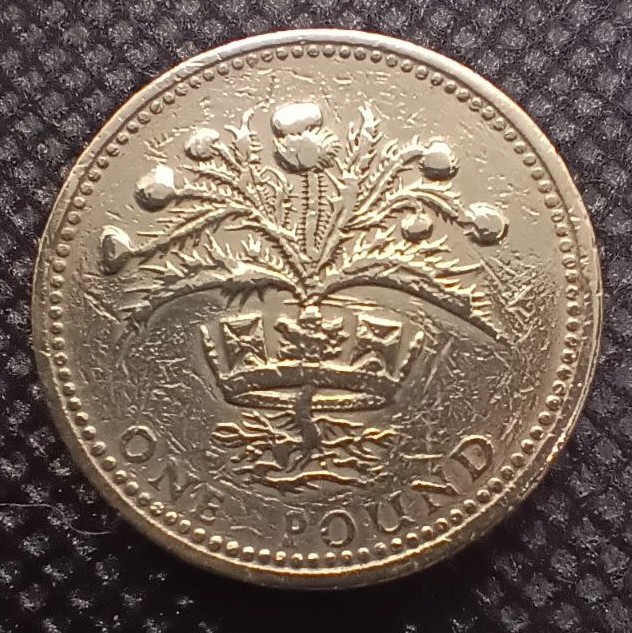 Additional view 1 of Great Britain 1 Pound 1989 coin
