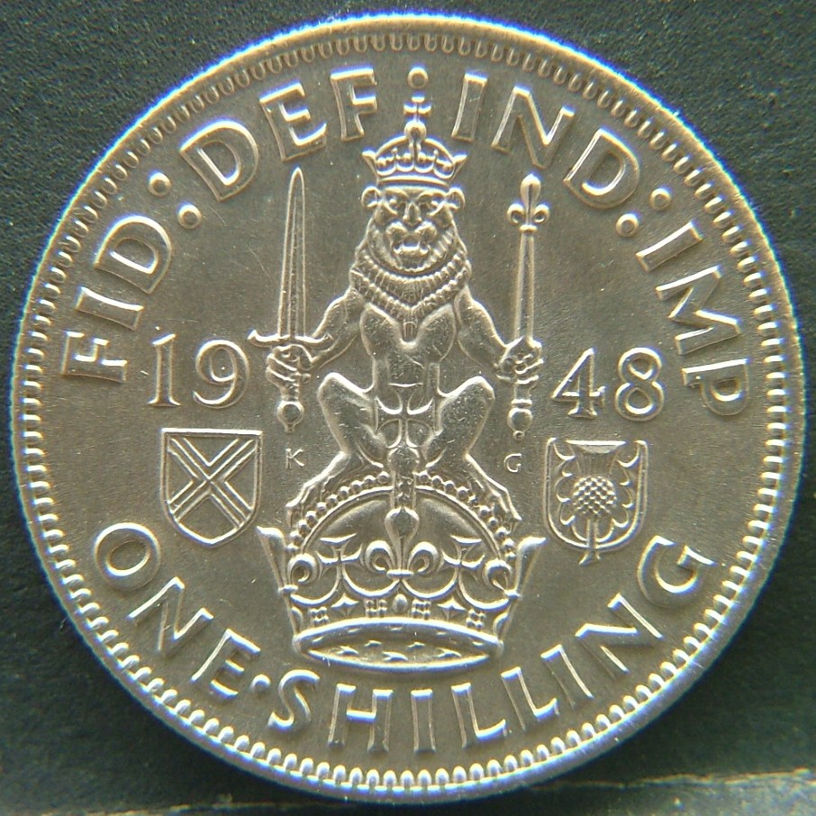 Additional view 1 of 🇬🇧 United Kingdom – Monarchs and Milestones 1 Shilling Scot  1948 object
