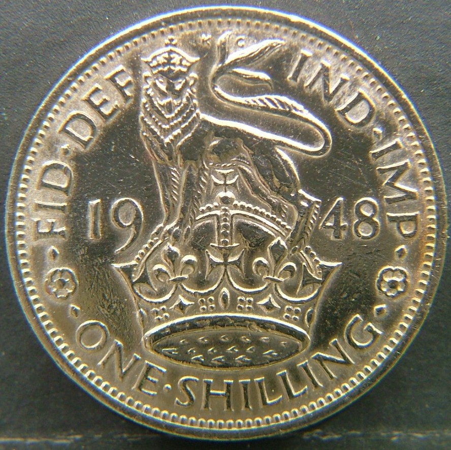 Additional view 2 of 🇬🇧 United Kingdom – Monarchs and Milestones 1 Shilling Eng  1948 object