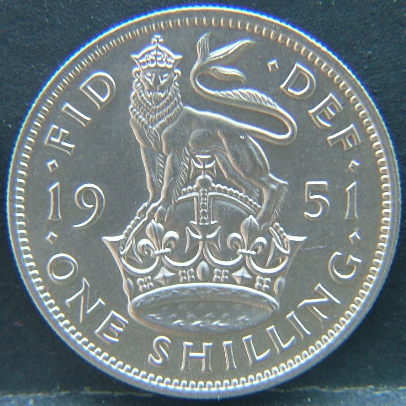 Additional view 2 of 🇬🇧 United Kingdom – Monarchs and Milestones 1 Shilling Eng  1951 object