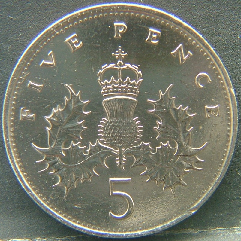 Additional view 1 of 🇬🇧 United Kingdom – Monarchs and Milestones 5 Pence  1989 object