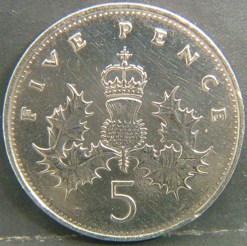 Additional view 2 of 🇬🇧 United Kingdom – Monarchs and Milestones 5 Pence  1989 object