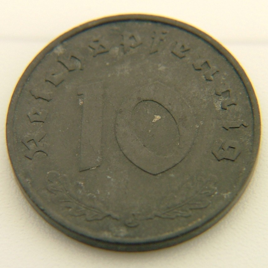 Additional view 2 of Germany 10 Reichspfennig "J" 1941 coin