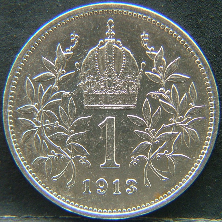 Additional view 1 of 🇦🇹 AUSTRIA – Habsburg Heirs and Republic Coins 1 Corona  1913 object