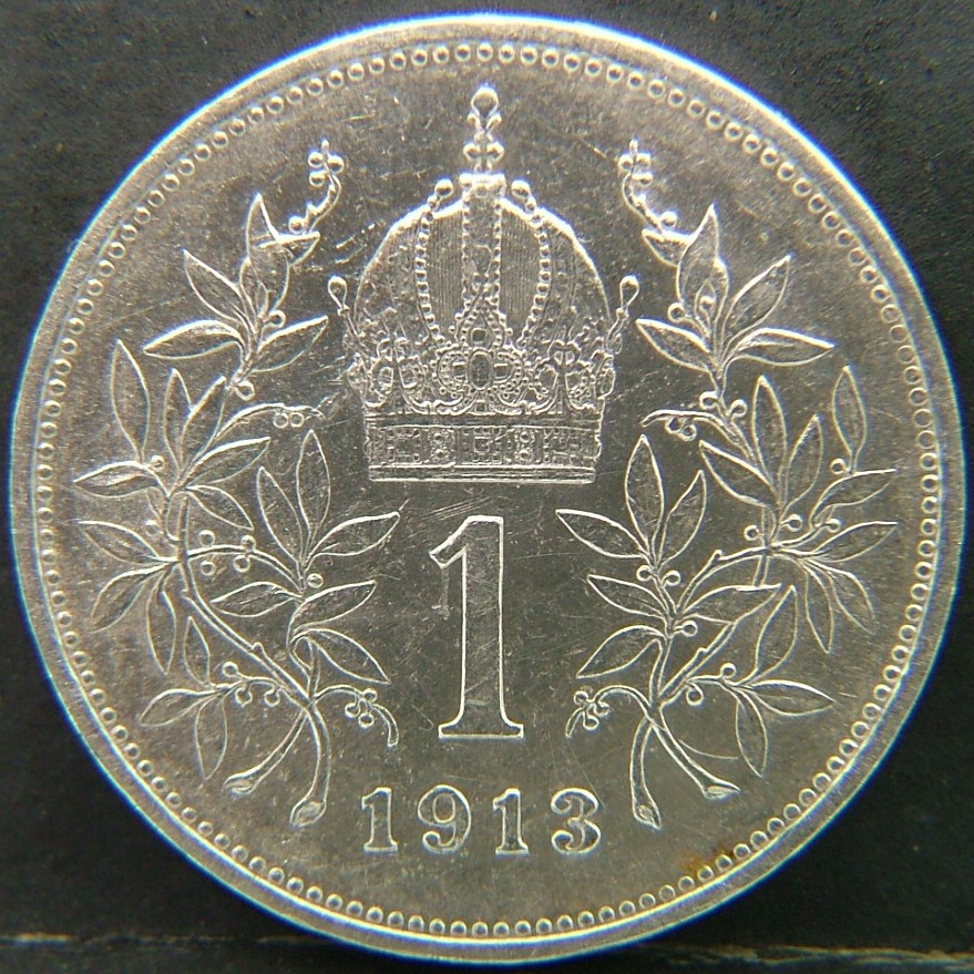 Additional view 2 of 🇦🇹 AUSTRIA – Habsburg Heirs and Republic Coins 1 Corona  1913 object