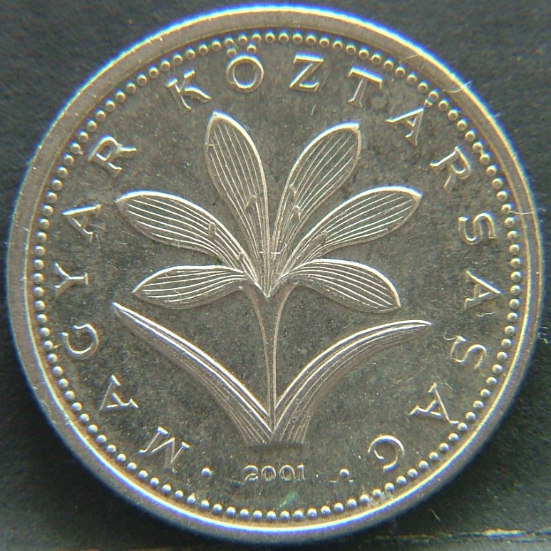 Front side of 🇭🇺 HUNGARY – Forint and Historical Heritage 2 Forint 2001 coin