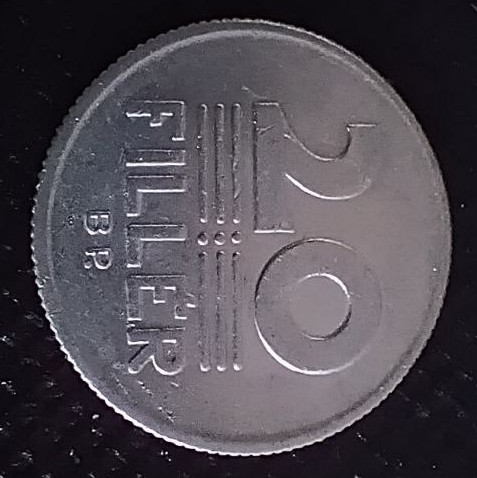 Additional view 2 of Hungary 20 Filler 1981 coin