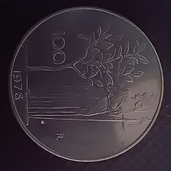 Additional view 2 of Italy 100 Lire 1976 coin