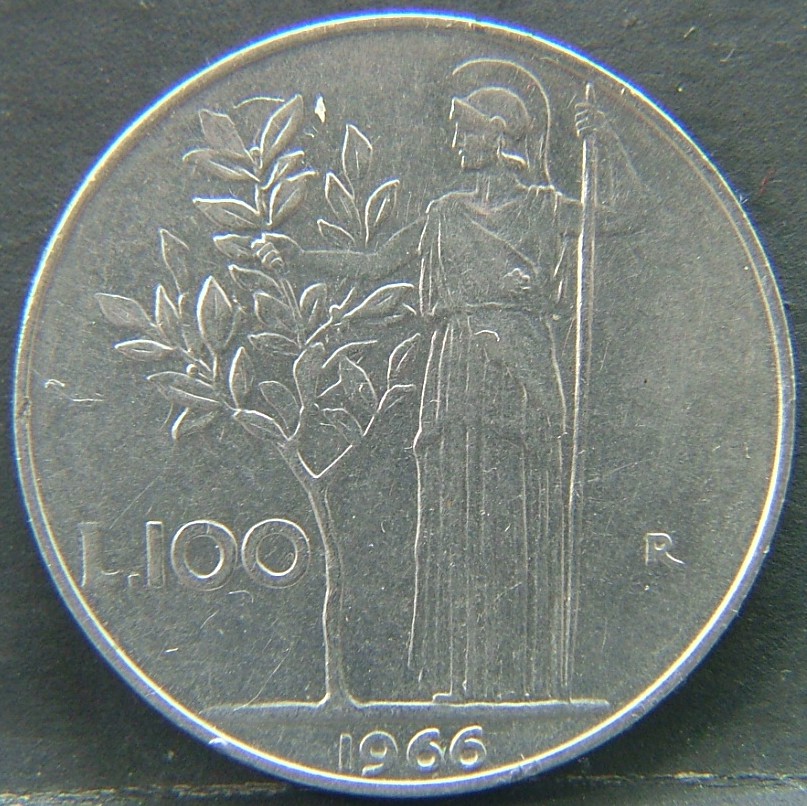 Additional view 1 of 🇮🇹 ITALY – Lira of Kings and Republic 100 Lire 1966 coin