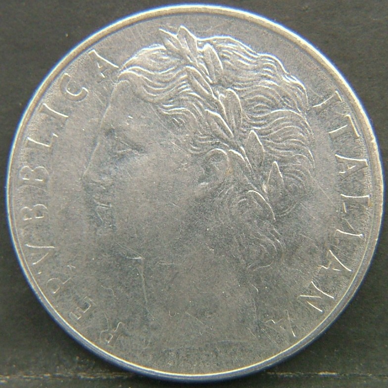Back side of 🇮🇹 ITALY – Lira of Kings and Republic 100 Lire 1977 coin