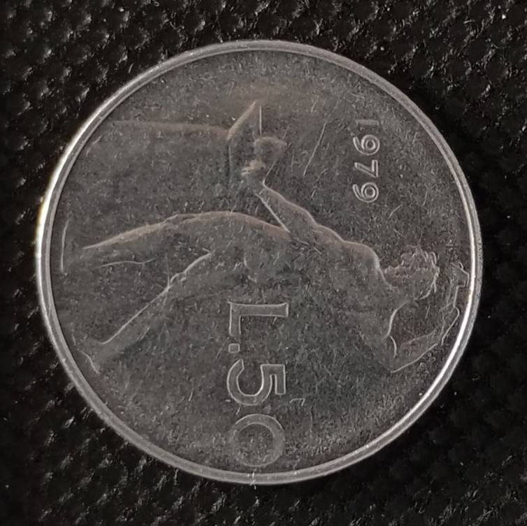 Additional view 1 of Italy 50 Lire 1979 coin