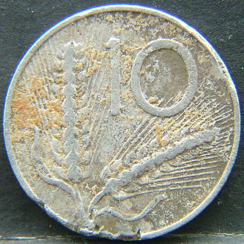 Additional view 1 of 🇮🇹 ITALY – Lira of Kings and Republic 10 Lire  1952 object