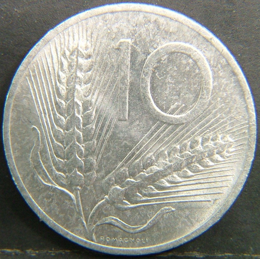 Additional view 2 of 🇮🇹 ITALY – Lira of Kings and Republic 10 Lire  1953 object