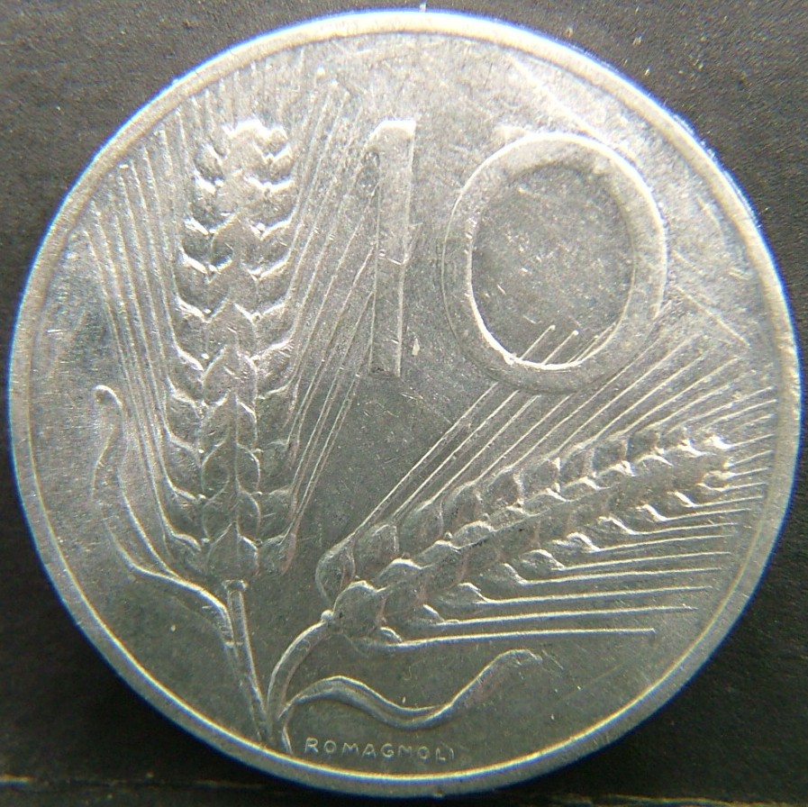 Additional view 2 of 🇮🇹 ITALY – Lira of Kings and Republic 10 Lire  1955 object