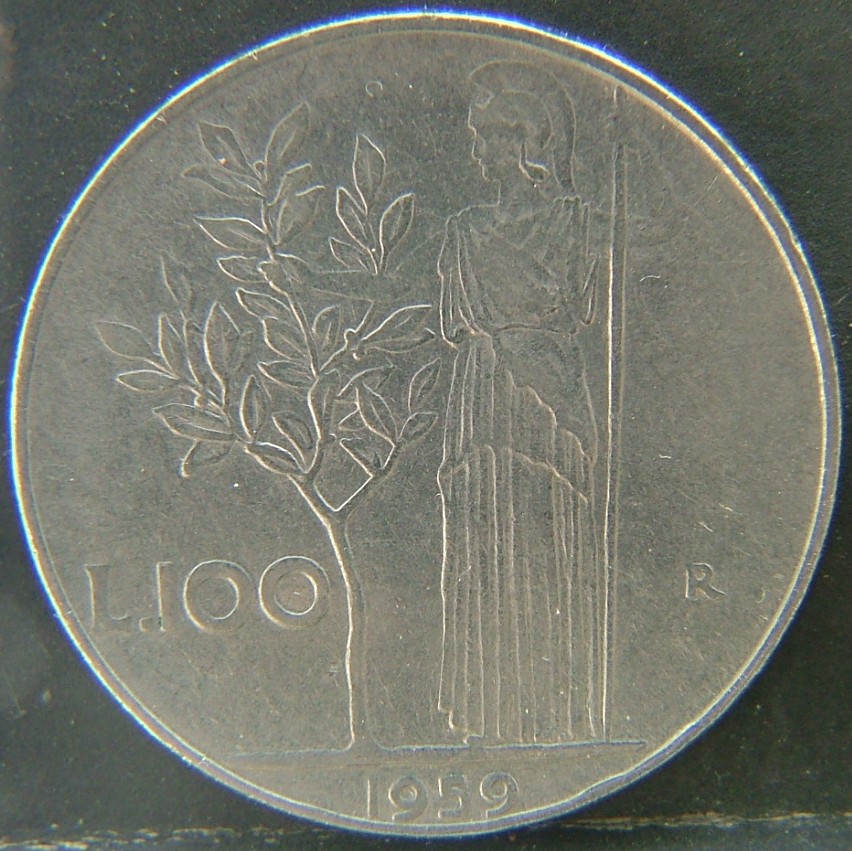 Additional view 1 of 🇮🇹 ITALY – Lira of Kings and Republic 100 Lire 1959 coin