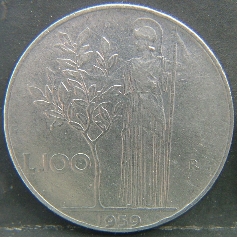 Additional view 2 of 🇮🇹 ITALY – Lira of Kings and Republic 100 Lire 1959 coin