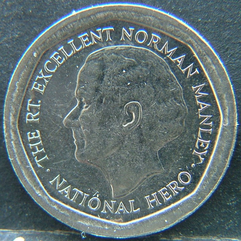 Front side of 🇯🇲 Jamaica – Coins and Commemorative Issues 5 Dollars 1996 coin