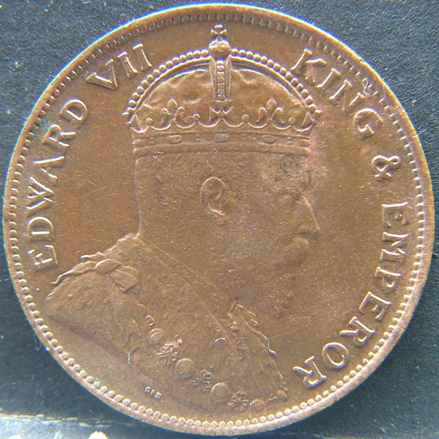 Front side of 🇯🇪 JERSEY – Crown Dependency Numismatics 1/24 Shilling 1909 coin