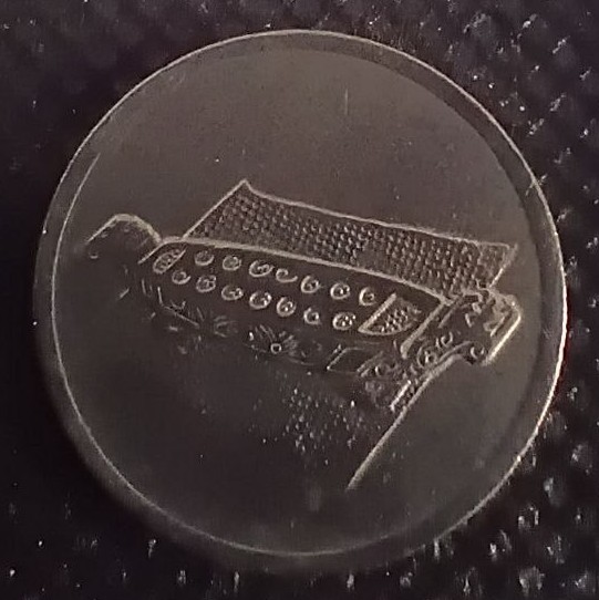 Front side of Malaysia 10 Sen 2001 coin