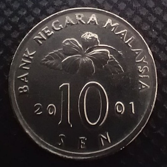 Additional view 1 of Malaysia 10 Sen 2001 coin