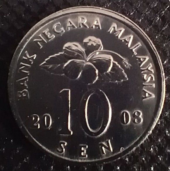 Additional view 1 of Malaysia 10 Sen 2008 coin