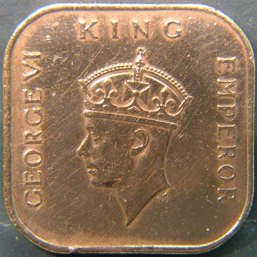 Front side of 🇲🇾 MALAYSIA – Cultural Mosaic in Coinage 1 Cent 1941 coin