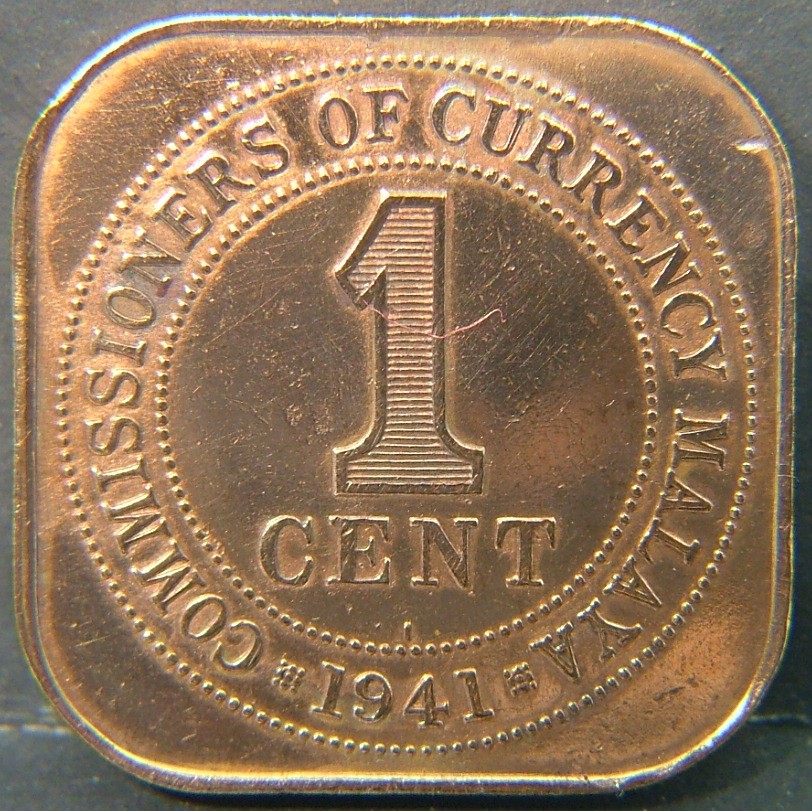 Additional view 1 of 🇲🇾 MALAYSIA – Cultural Mosaic in Coinage 1 Cent  1941 object