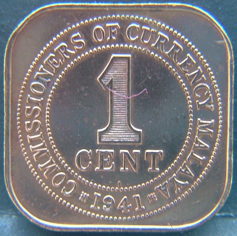 Additional view 2 of 🇲🇾 MALAYSIA – Cultural Mosaic in Coinage 1 Cent  1941 object