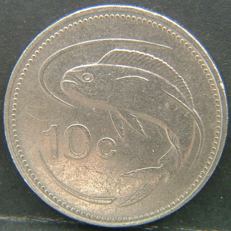 Additional view 2 of 🇲🇹 MALTA – Island Coins in the Mediterranean 10 Cents 1986 coin