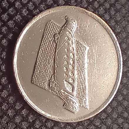 Front side of Malaysia 10 Sen 1996 coin