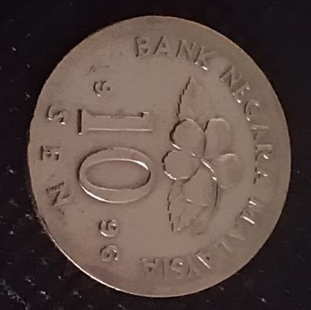 Additional view 2 of Malaysia 10 Sen 1996 coin