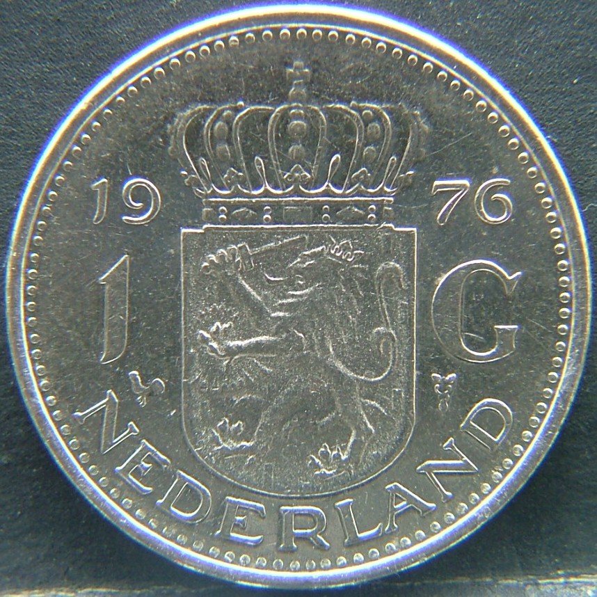 Additional view 1 of 🇳🇱 NETHERLANDS – Dutch Coin Tradition 1 Gulden  1976 object