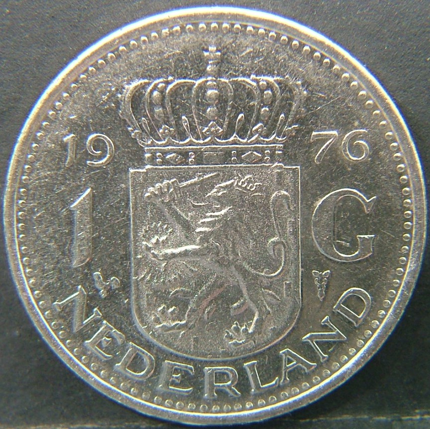 Additional view 2 of 🇳🇱 NETHERLANDS – Dutch Coin Tradition 1 Gulden  1976 object