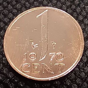 Additional view 1 of Netherlands 1 Cent 1970 coin